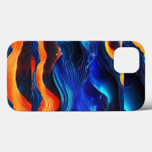 Ocean Lava "Aquaflame" iPhone 13 Hoesje