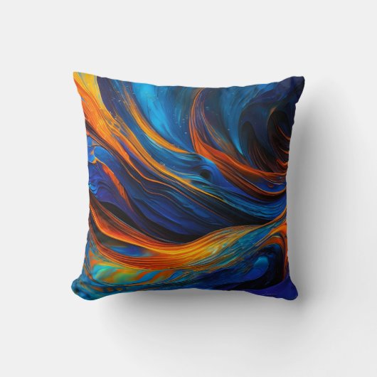Ocean Lava "Astralswirl" Kussen (Voorkant)