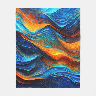 Ocean Lava "Pyroquatic" Fleece Deken