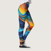 Ocean Lava "Pyroquatic" Leggings (Rechts)