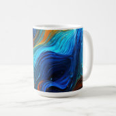 Ocean Lava "Tempestial" Koffiemok (Voorkant rechts)