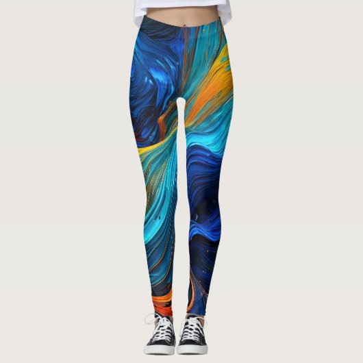 Ocean Lava "Tempestial" Leggings (Voorkant)