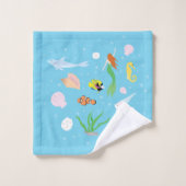 Ocean Life Bad Handdoek (Wasdoekje)