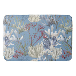 Ocean Life Blue Corals Badmat