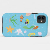 Ocean Life Case-Mate iPhone Case (Achterkant (horizontaal))