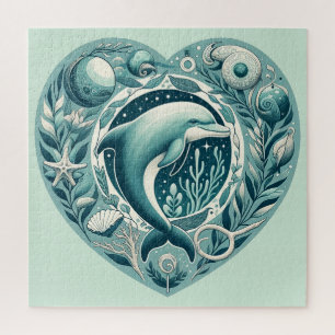 Ocean Life Dolphin Legpuzzel