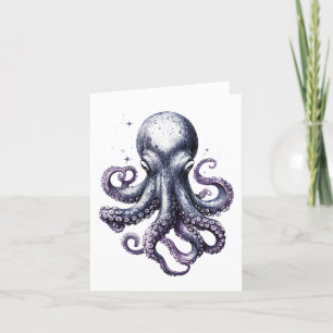 Ocean Life Octopus Groeten Kaart