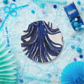Ocean life octopus papieren bordje (Feest)