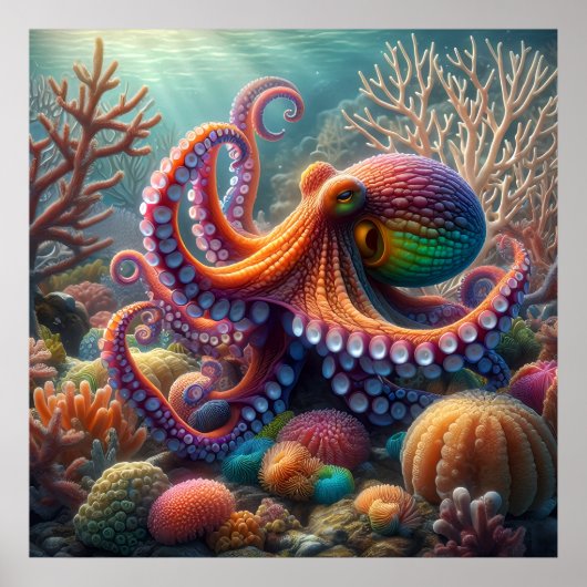 Ocean Life Poster (Voorkant)