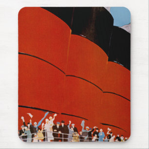 Ocean Liner Bon Voyage Muismat