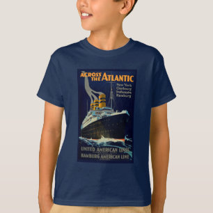OCEAN LINER EUROPE AMERICA T-SHIRT
