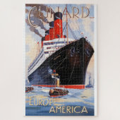 OCEAN LINER REIZEN LEGPUZZEL (Verticaal)
