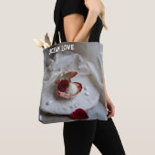 Ocean Love Witte Tassen – Seashell & Rose Coasta (Dichtbij)