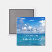 Ocean Magnet pour les couples amoureux (Recto/Verso)