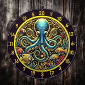 Ocean Majesty Octopus Dartboard Dartbord
