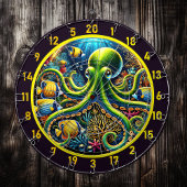 Ocean Majesty Octopus Dartboard Dartbord