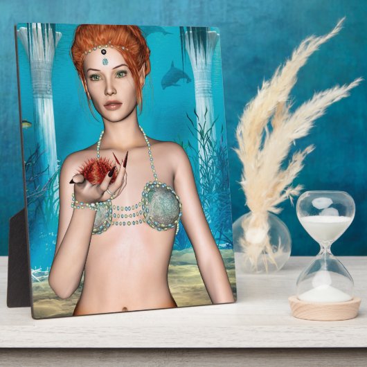 Ocean Mermaid Fotoplaat (Zijkant)