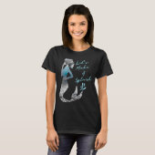 Ocean Mermaid Laten we een plash maken T-shirt (Voorkant volledig)