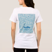Ocean Mind – Born to Float Tri-Blend Shirt (Achterkant)