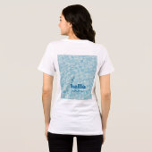 Ocean Mind – Born to Float Tri-Blend Shirt (Achterkant volledig)