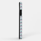 Ocean Mist Chevron Pattern Case-Mate iPhone Case (Achterkant/rechts)