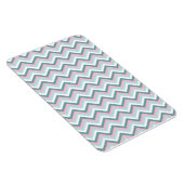 Ocean Mist Chevron Pattern Magneet (Rechterzijde)