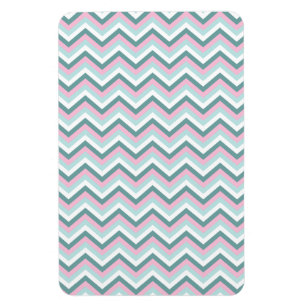 Ocean Mist Chevron Pattern Magneet