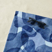 Ocean Mist-Waterverf Strandlaken (In situ)