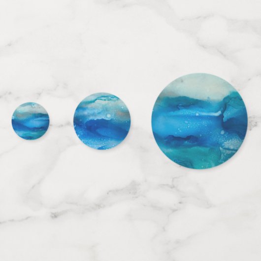 Ocean Moods Table Confetti | Thème plage (Derrière)