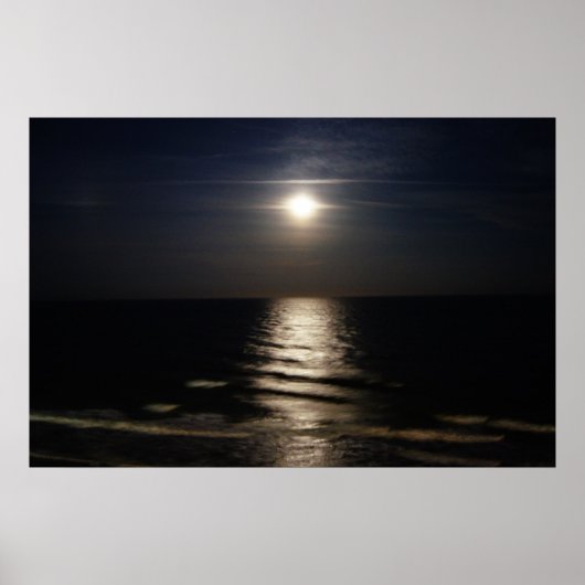 Ocean Moon Poster (Voorkant)