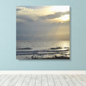 Ocean Morning Canvas Afdruk (Insitu (Houten vloer))