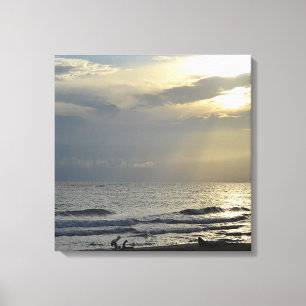 Ocean Morning Canvas Afdruk