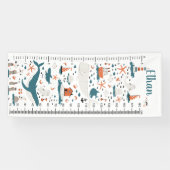 Océan Nautical | Bannière de graphique de croissan (Horizontal)