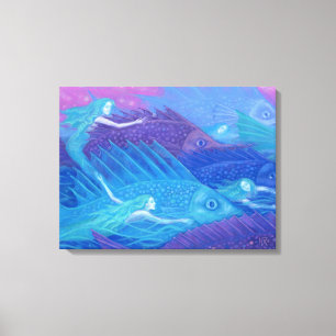 Ocean nomads canvas afdruk