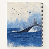 Ocean Notebook – Sea-Inspired Journal for Notes Notitieboek (Achterkant)