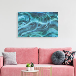 "Ocean of Love" - Gewatteerd Canvas Afdruk