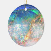 Ocean Opal Keramisch Ornament (Links)