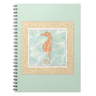 Ocean Oranje Seahorse Notitieboek