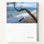 Ocean Paradise Photo de couture Grand Carnet Spira (Dos)