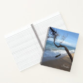 Ocean Paradise Photo de couture Grand Carnet Spira (Intérieur)