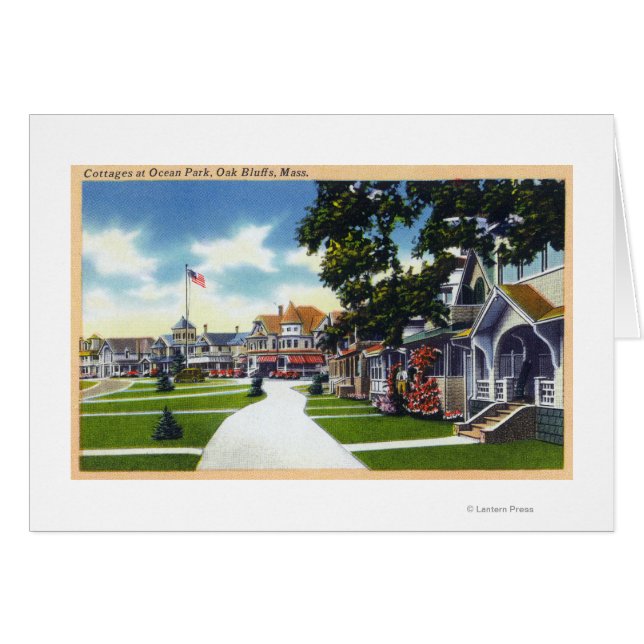 Ocean Park Cottages Scene (Devant horizontal)