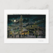 Ocean Park Pier in Night van Dome Hotel Briefkaart (Voorkant)