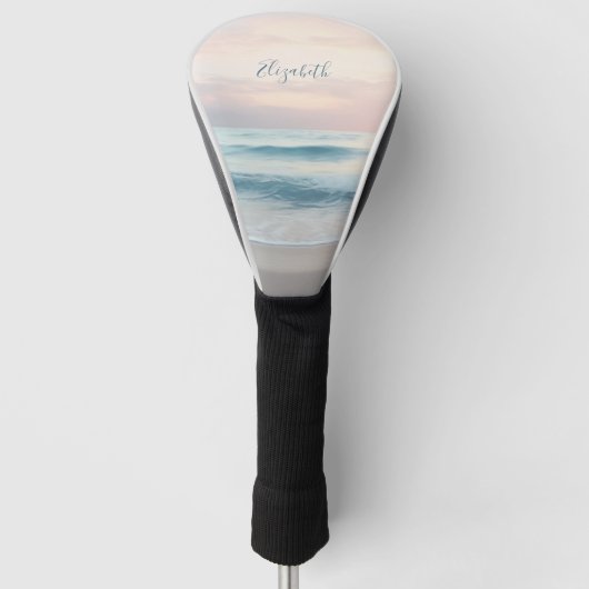 Ocean Pastel Colors  Golfheadcover (Voorkant)