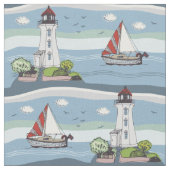 Ocean Pattern Stof (Close Up)