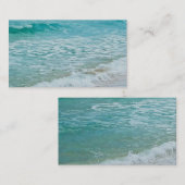 Ocean Photo visitekaartjes Custom sjabloon (Voorkant / Achterkant)