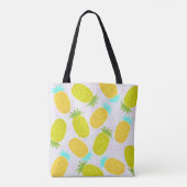 Ocean Pineapples Farmhouse Pattern Tote Bag (Achterkant)