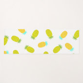 Ocean Pineapples Pattern  Yogamat (Voorkant (horizontaal))