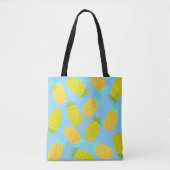 Ocean Pineapples Sky Pattern Tote Bag (Voorkant)
