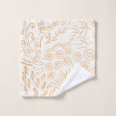 Océan | Plage | Corail (Gant de toilette)