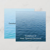 Océan profond ; Douce Amour / Invitations pour tou (Devant / Derrière)